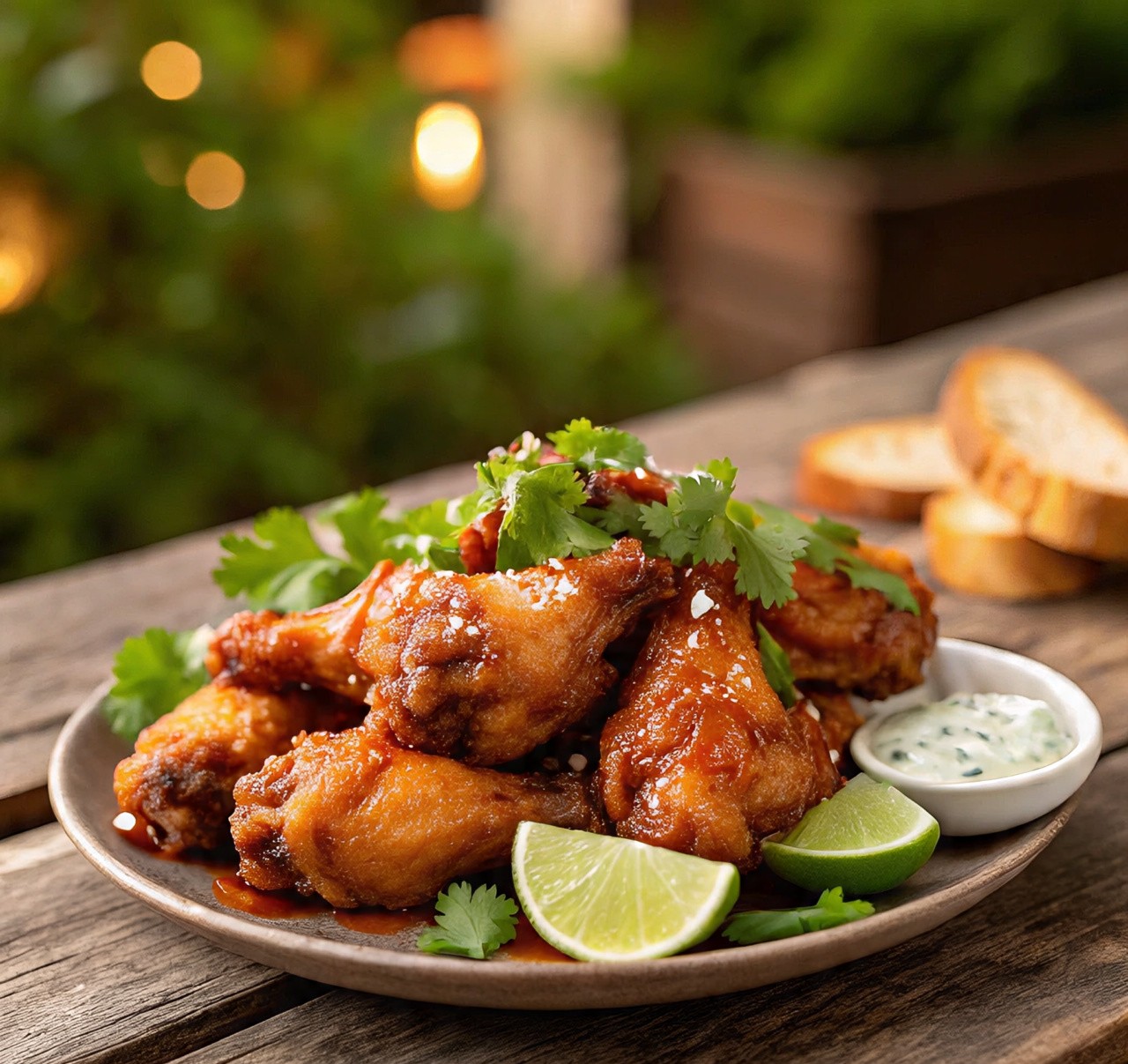 Ghost Pepper Chicken Wings